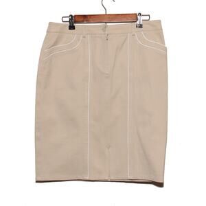 Doncaster Pencil Skirt Size 10 Piping accents